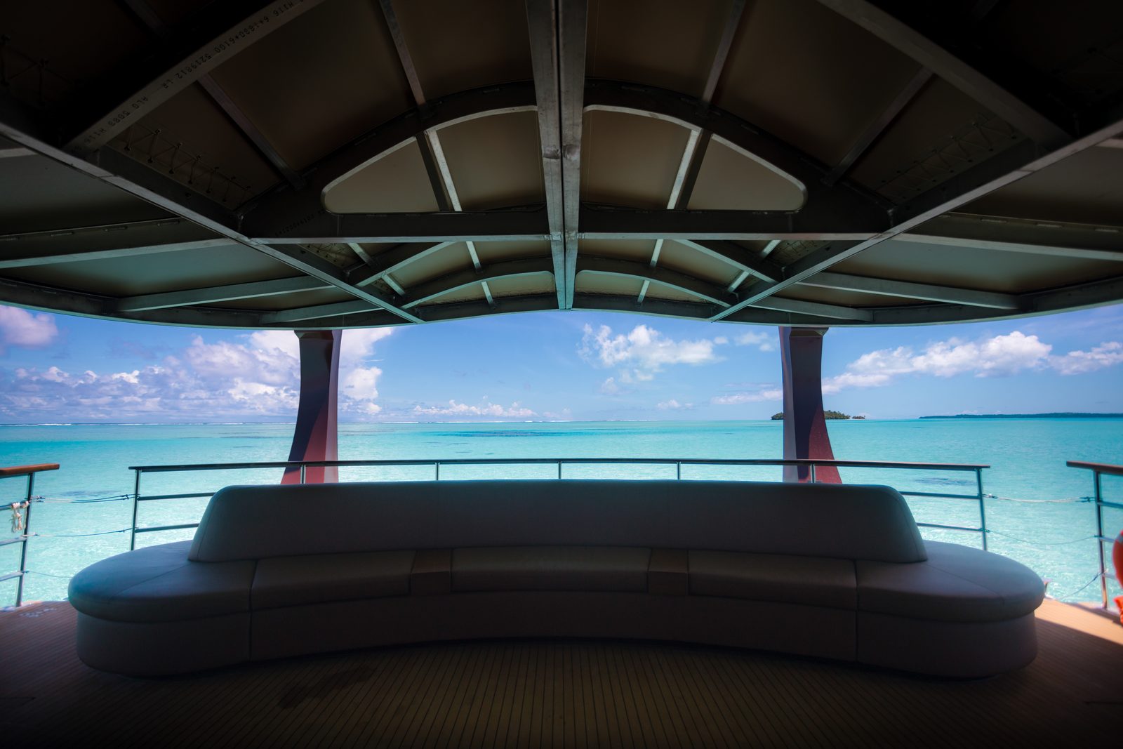Teariki Moana’s premium rear lounge